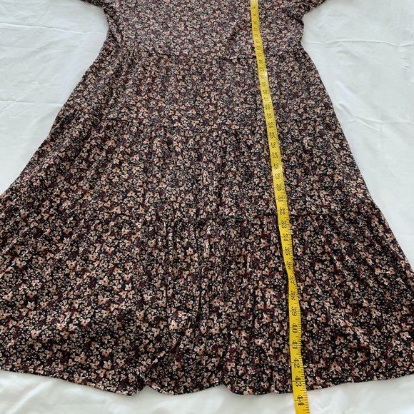 Ava & Viv Women's Plus Floral Print Dress, Size X - Picture 9 of 11